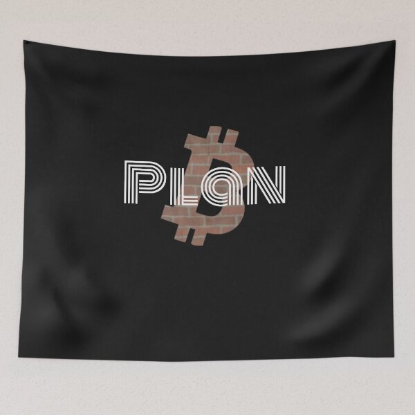 Item preview, Plan B Bitcoin Crypto Design designed and sold by Funny-Tees4U.
