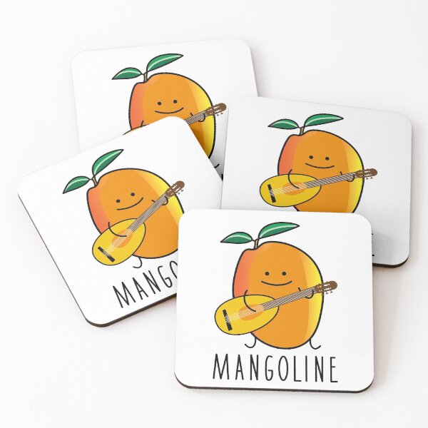Item preview, Funny mango with mandolin designed and sold by spontania.