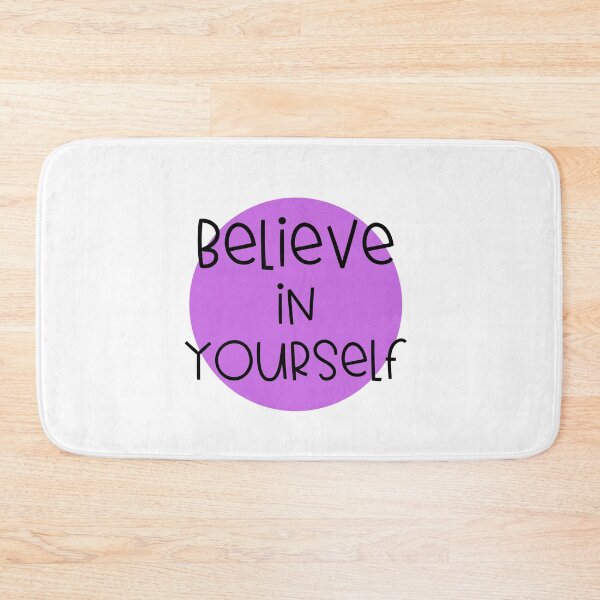 Item preview, Believe in Yourself Purple designed and sold by JanesCreations.