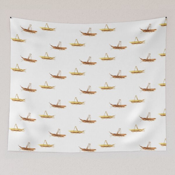 Item preview, Two Grasshoppers  from a 16th Century book on insects. designed and sold by IXXIN.