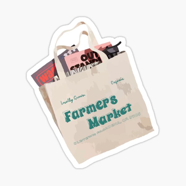 Item preview, Farmers Market Tote designed and sold by ashhleyss.