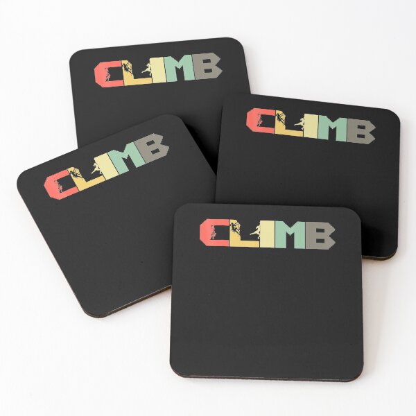 Item preview, Retro Rock Climbing Vintage Mountaineer Climb Climber designed and sold by GabiStock.