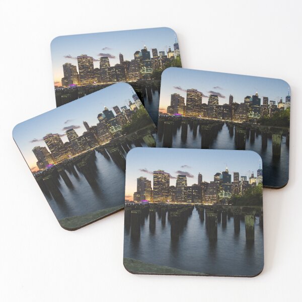 Item preview, Manhattan Skyline @ Night designed and sold by LaurenTucker.