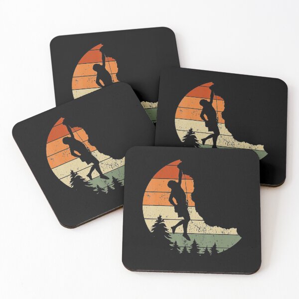 Item preview, Retro Rock Climbing Vintage Climber designed and sold by GabiStock.
