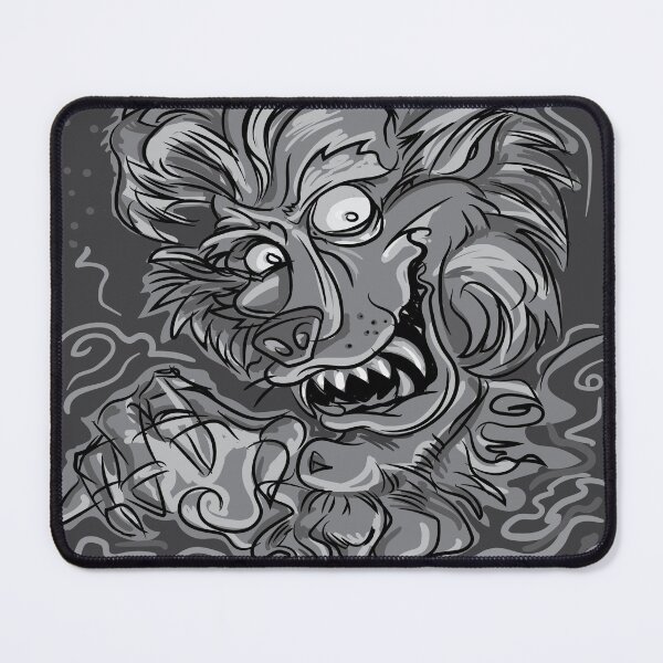 Artikelvorschau, Werwolf- oder Wolfman-Cartoon-Stil entworfen und verkauft von eShirtLabs.
