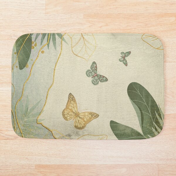 Item preview, Gold & Green Butterflies designed and sold by Queen Feles.
