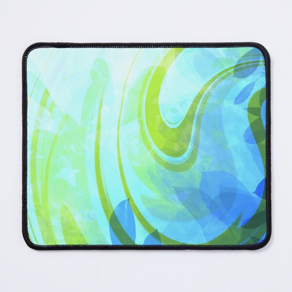 Item preview, blue leaves designed and sold by Icelya.