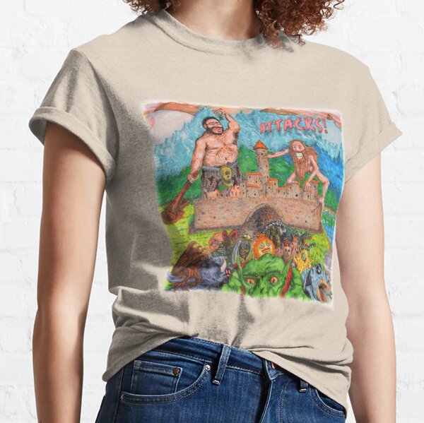 Attacks! Square Classic T-Shirt