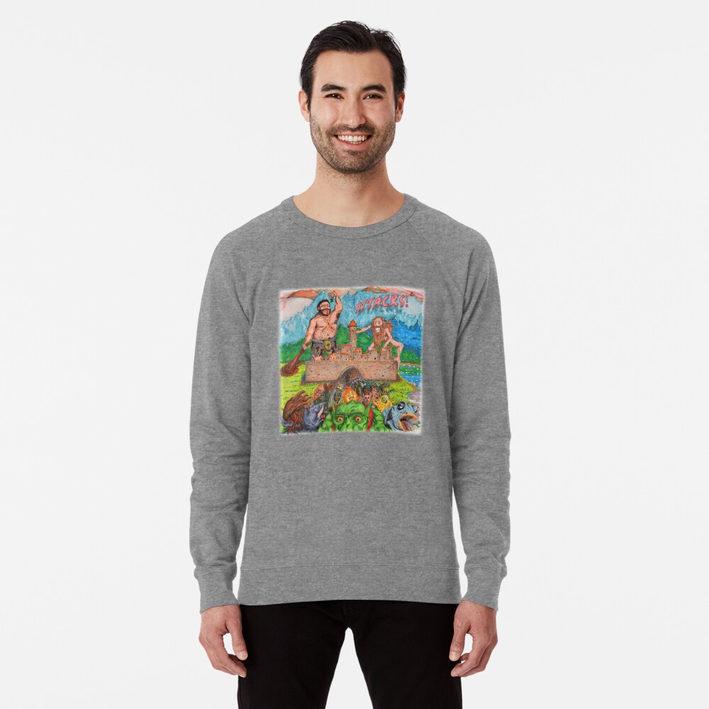 Item preview, Lightweight Sweatshirt designed and sold by The-Nasty-Hooks.