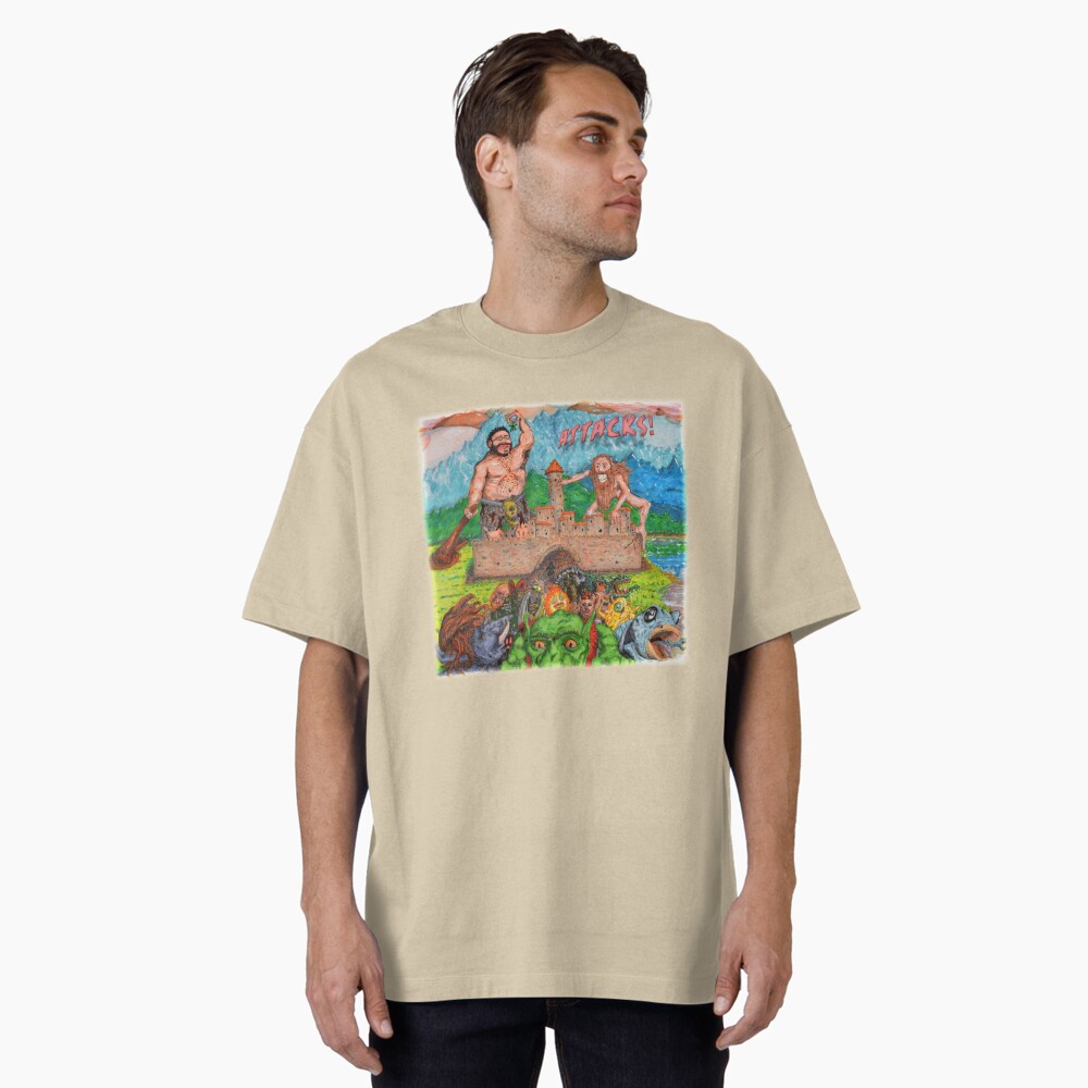 Item preview, Oversized T-Shirt designed and sold by The-Nasty-Hooks.