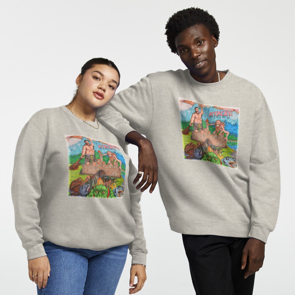 Item preview, Pullover Sweatshirt designed and sold by The-Nasty-Hooks.