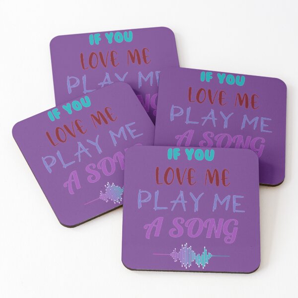 Item preview, If you love me play me a song funny romantic designed and sold by Bridge-pariera.