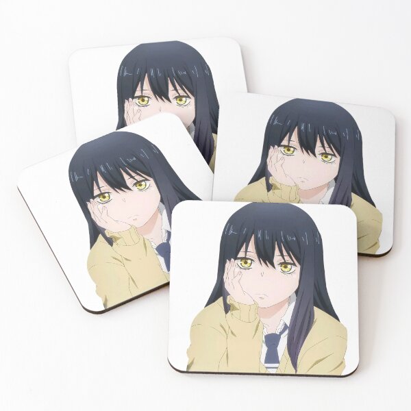 Item preview, Mieruko chan bored designed and sold by Roshi-Ganaro.