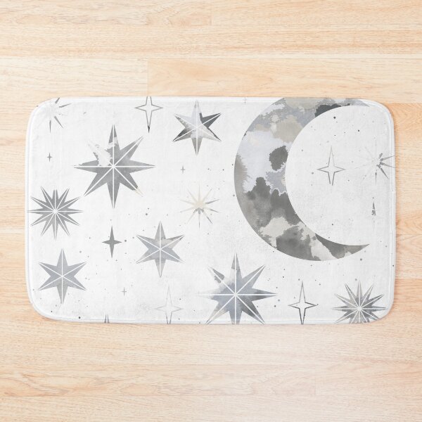 Item preview, Dark Watercolor Moon designed and sold by Moon Fern Vintage.