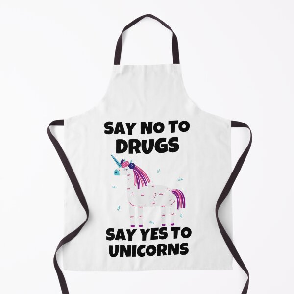 Item preview, Say No To Drugs Say Yes To Unicorns Red Ribbon Week Awareness designed and sold by Gold Chicken.