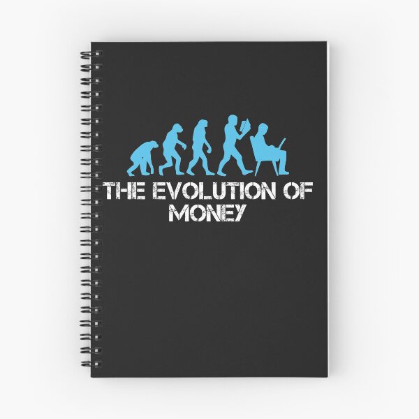 Item preview, The Evolution Of Money Crypto  designed and sold by Funny-Tees4U.