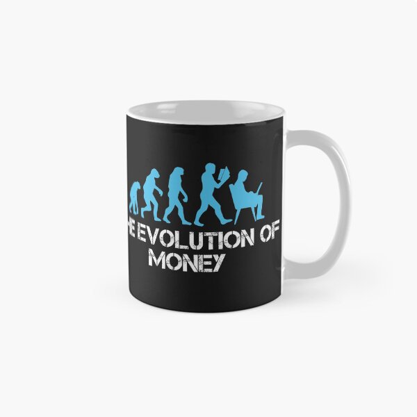 Item preview, The Evolution Of Money Crypto  designed and sold by Funny-Tees4U.