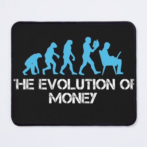 Item preview, The Evolution Of Money Crypto designed and sold by Funny-Tees4U.