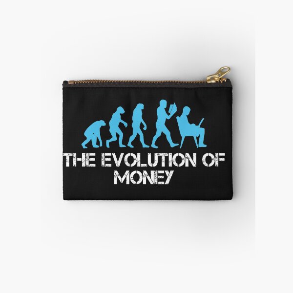Item preview, The Evolution Of Money Crypto  designed and sold by Funny-Tees4U.