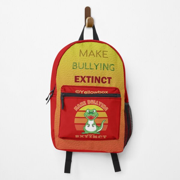 Item preview, Make Bullying Extinct For Unity Day, Dinosaur Illustration - Yellowbox ink painting designed and sold by twyellowbox.