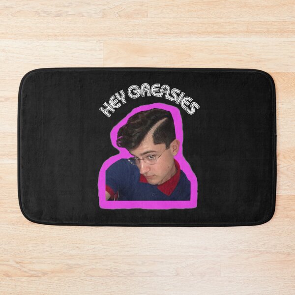 Item preview, Drew Phillips Hey Greasies Distressed Pink Design designed and sold by Bridge-pariera.