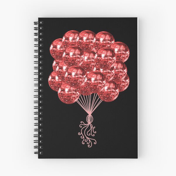 Item preview, Seventies Music Red Disco Ball Balloons designed and sold by Deborah Camp.