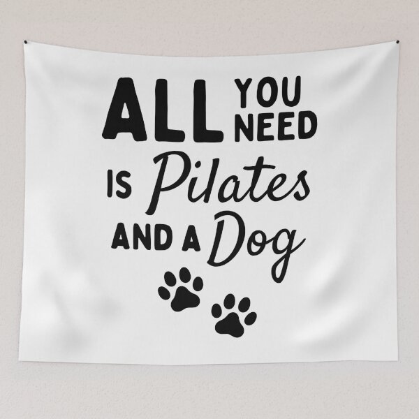 Item preview, All you need is pilates and a dog designed and sold by TheGreenGoat.