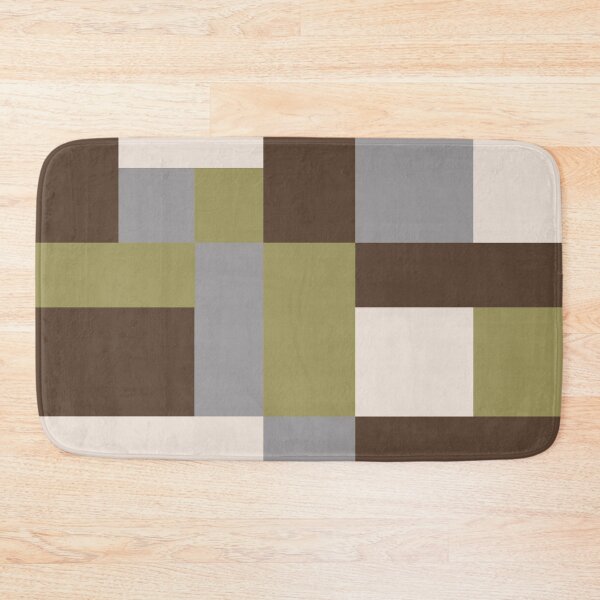 Item preview, Geometric Pattern, Brown, Gray, Green designed and sold by BeatrisVeres.