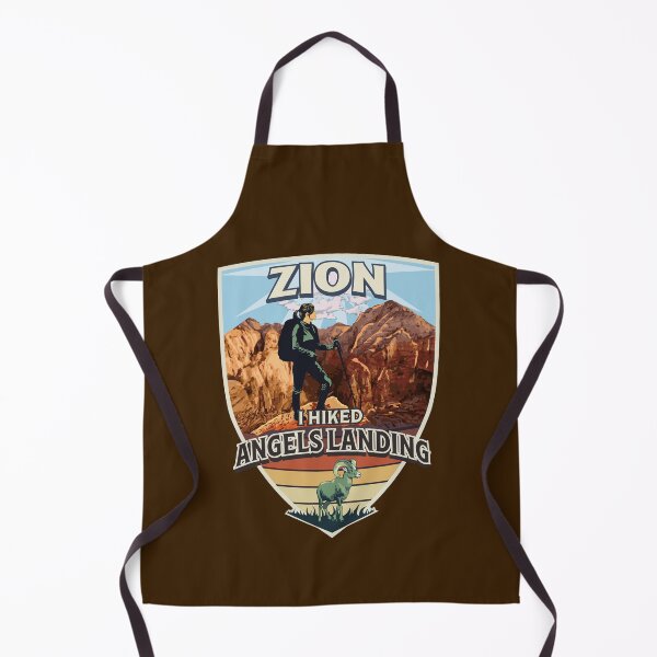 Item preview, Zion National Park - I Hiked Angel Landing with Bighorn Sheep Retro Vintage Design for Women designed and sold by SunNoonPark.