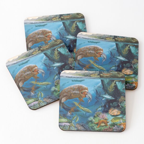 Item preview, Paleozoic Marine Life, Extinct, Fossils, Fish Eating designed and sold by ScienceSource.