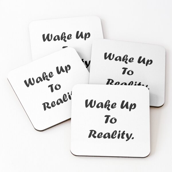 Item preview, Wake Up To Reality designed and sold by HalloweenFit.