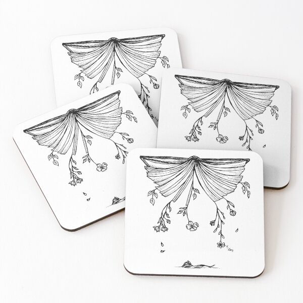 Item preview, Open Book of Flowers Illustration designed and sold by Kelsey Lang.