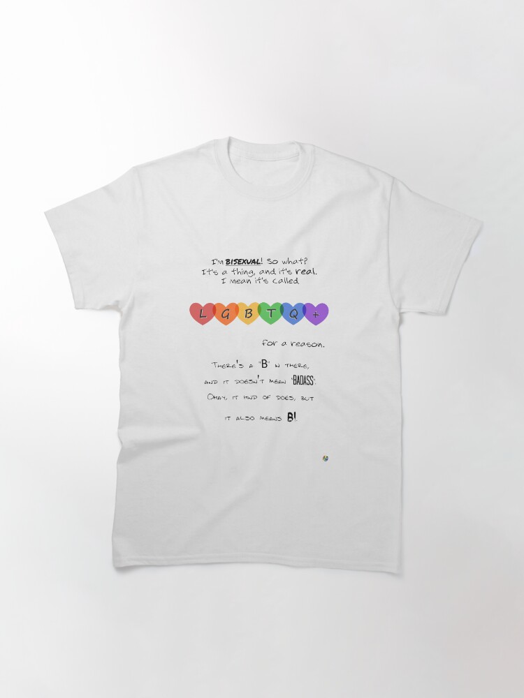 Vista alternativa de Camiseta clásica lgBtq +