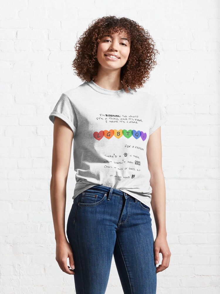 Vista alternativa de Camiseta clásica lgBtq +