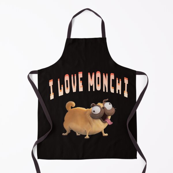 Item preview, I Love Monchi Dog, Monchi , The Mitchells vs. the Machines kid, Doug the Pug anime, Cute dog designed and sold by NeteroSUN.