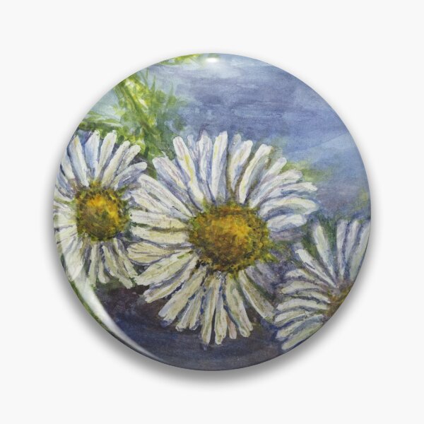Item preview, Watercolour Daisies designed and sold by LymphomaLass.