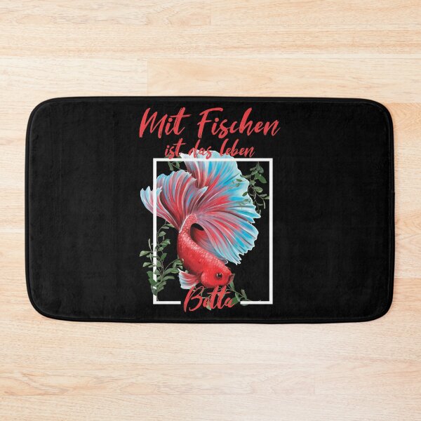 Item preview, With fish, life is Betta Siamese fighting fish designed and sold by StrongShirts.