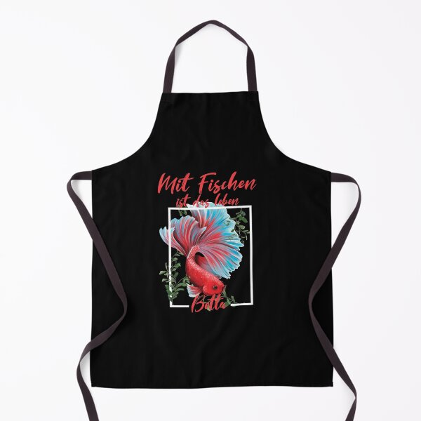 Item preview, With fish, life is Betta Siamese fighting fish designed and sold by StrongShirts.