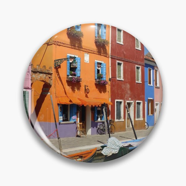 Item preview, Canal on Burano Island, Venice Lagoon designed and sold by Charles Kelly.