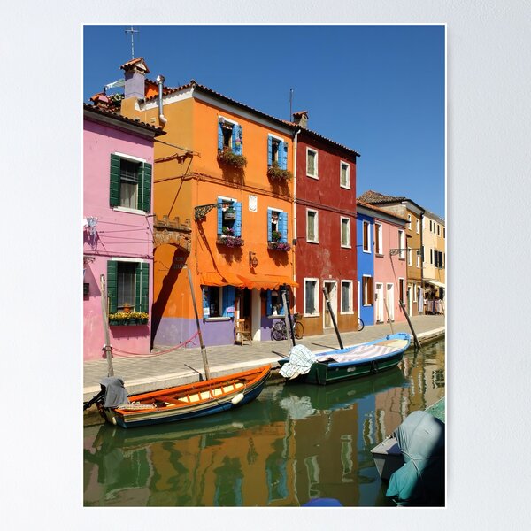 Item preview, Canal on Burano Island, Venice Lagoon designed and sold by Charles Kelly.