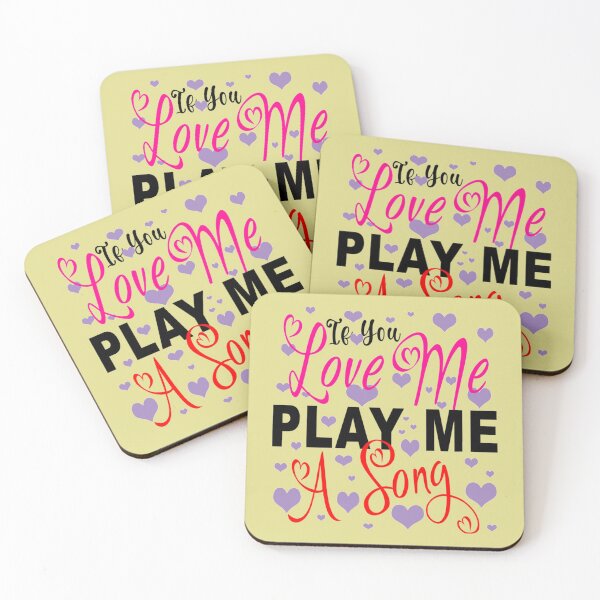 Item preview, if you love me play me a song designed and sold by Bridge-pariera.