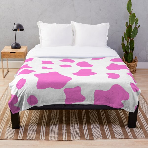 Item preview, Pink cow pattern, livestock, animal fur print designed and sold by SmileAndLive.