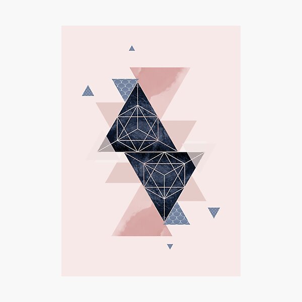 Geometric Symmetry No3 Photographic Print