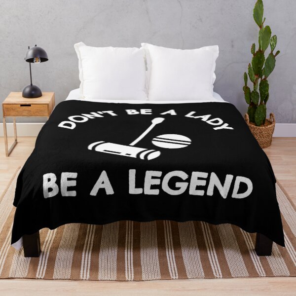 Item preview, Croquet: Don't be a lady be a legend designed and sold by TheGreenGoat.