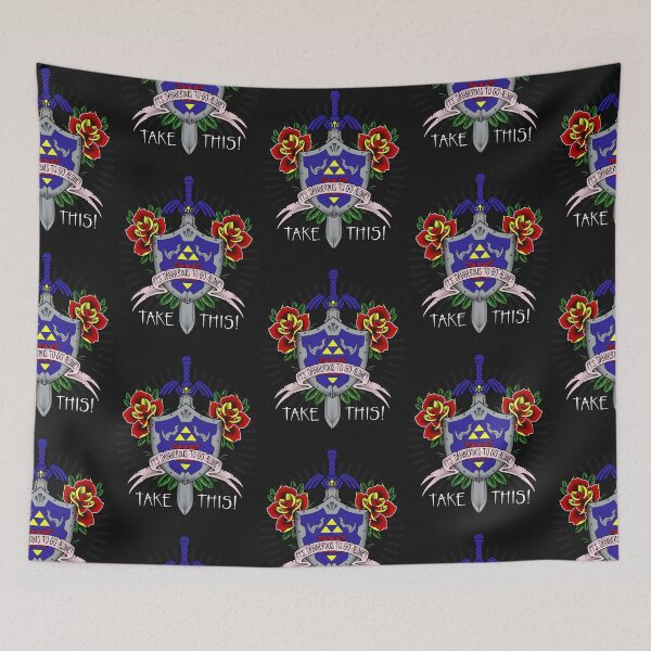 Item preview, Enlace espada y escudo designed and sold by ArtByPawly.