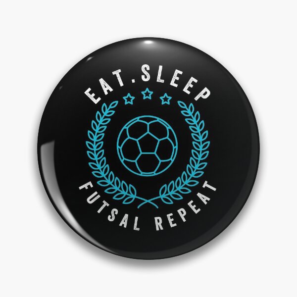 Item preview, EAT.SLEEP FUTSAL REPEAT designed and sold by Hussain Shirts.