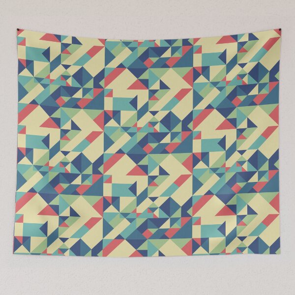 Item preview, Abstract geometric artwork designed and sold by kallyfactory.