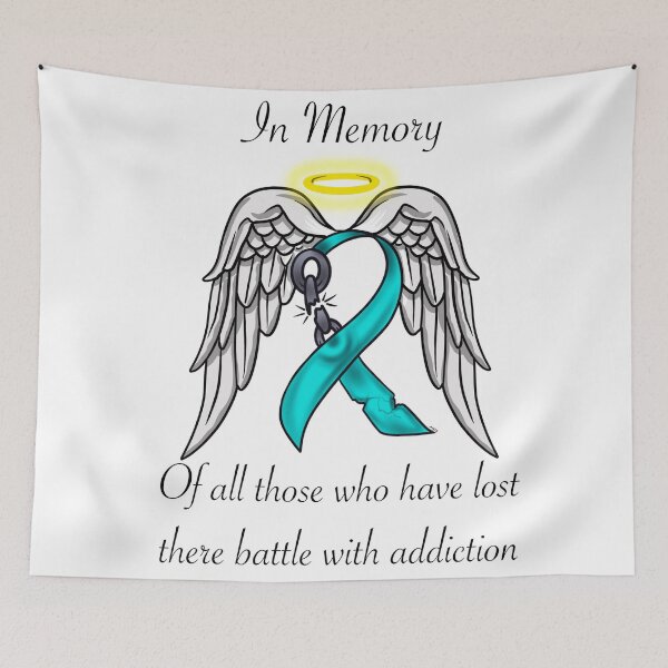 Item preview, Addiction recovery memorial  designed and sold by Chillateez.