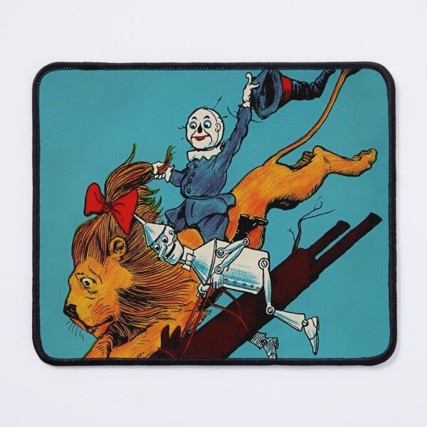 Item preview, “Scarecrow and Cowardly Lion” by John R Neill designed and sold by PatricianneK.