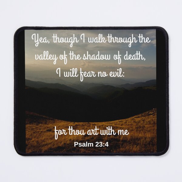 Item preview, Psalm 23:4 KJV designed and sold by Caregiverology.